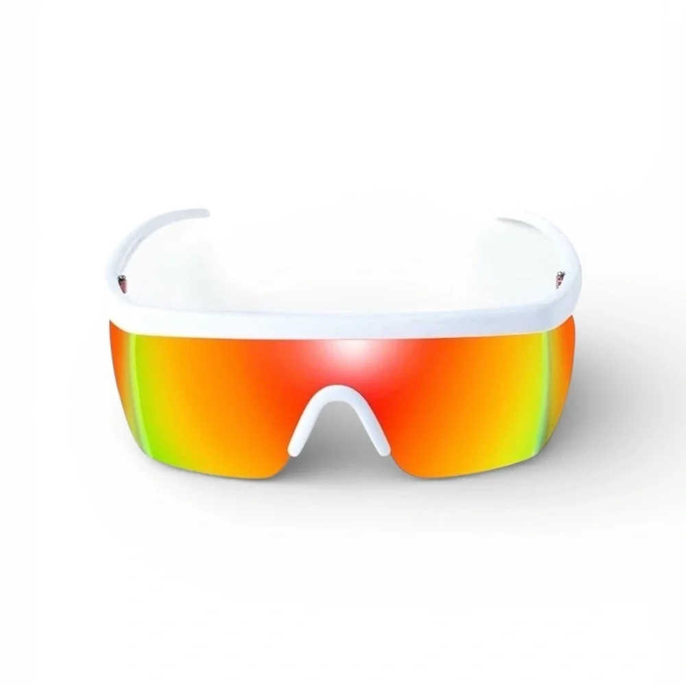 Tipsy Elves Miami Ice Sunglasses UV 400 Protection with case and cloth NWT